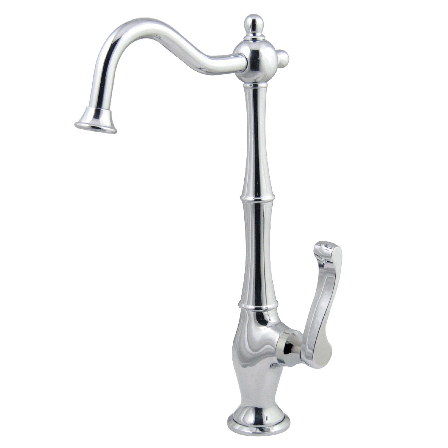 Kingston Heirloom KS1191FL - Royale Single-Handle 1-Hole Deck Mount Water Filtration Faucet, Polished Chrome — image 1